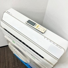 激安‼️主に8畳用 16年製 Panasonic ルームエアコン CS-SX256C-W🌟08427