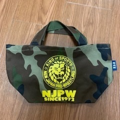 新日本プロレス　犬用お散歩バッグ