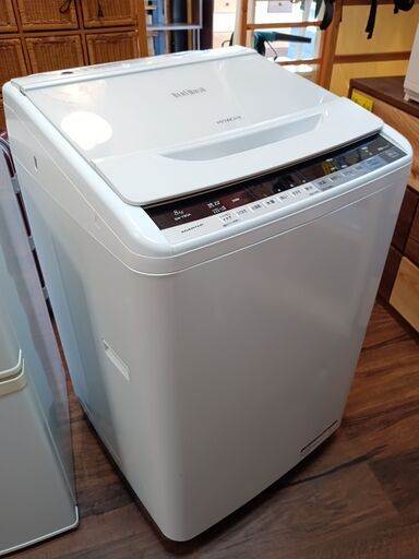HITACHI BEATWASH 洗濯機 8㎏ BW-V80A 2017年式 □買取GO‼ 栄和店 