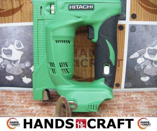 日立　HITACHI　N18DSL　タッカ　充電式　本体のみ　18V　　中古品　【ハンズクラフト宜野湾店】