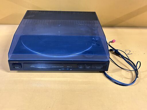 ONKYO (オンキョー) PL-77 ダイレクトドライブレコードプレーヤー ジャンク JUNK (黒蜜)  日向の家電の中古あげます・譲ります｜ジモティーで不用品の処分