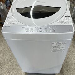 東芝　全自動洗濯機　5.0kg　AW-5G6　2018年製