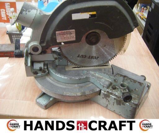 日立　HITACHI　C8FC　卓上マルノコ　ブレーキ無　中古品　現状品　210～216ｍｍ　【ハンズクラフト宜野湾店】