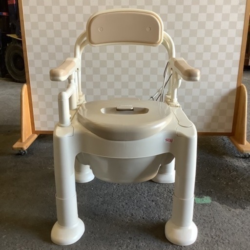 中古　介護トイレ　安寿　PT FX–CP ハネアケ暖房・快適