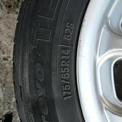 14インチ アルミホイール タイヤ付き 4本セット