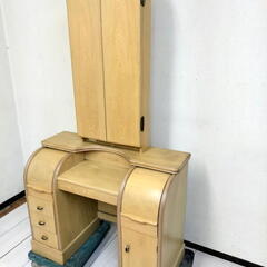 T【コレ見て　家具】　ドレッサー　三面鏡　化粧台　