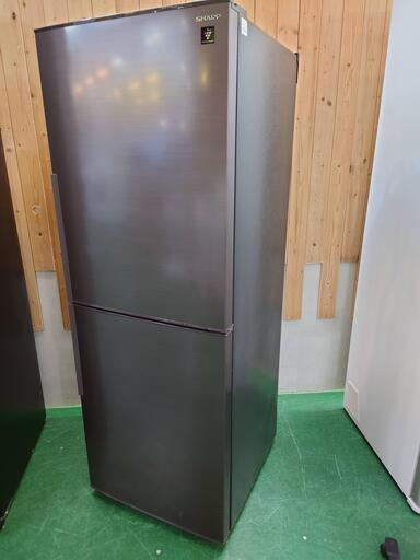 【愛品倶楽部 柏店】シャープ 2021年製 280L 2ドア冷凍冷蔵庫 SJ-PD28G-T