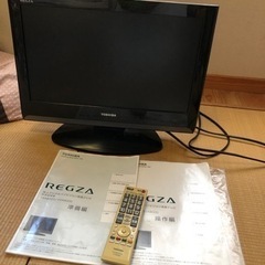 REGZA地上デジタルハイビジョン液晶テレビ19A8000