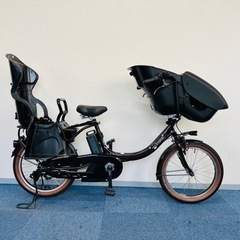 電動アシスト自転車 ヤマハ パスキッス 20インチ 子供乗せ 3人乗り 8ah