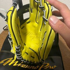 【C-740】ミズノ 軟式グローブ 外野用 杉本祐太郎モデル 右投げ用