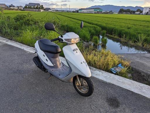 【販売御礼】ホンダ　スーパーディオ白　整備済