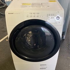 ドラム式洗濯機 SHARP ES-S7F-WR 2021年製 7.0kg