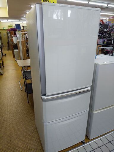 三菱 冷蔵庫 335L MR-C34C 2018 N23-722 高く買取るゾウ八幡西店