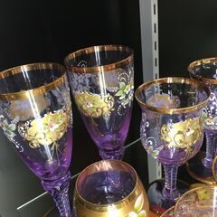 ジモティ来店特価！！】ベネチアグラスセット J-0891