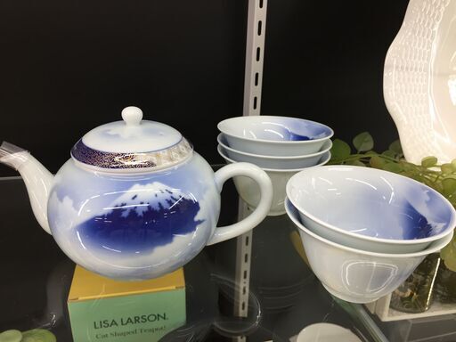 【ジモティ来店特価！！】未使用！！湯呑みセット　深川製磁　富士山　J-0892