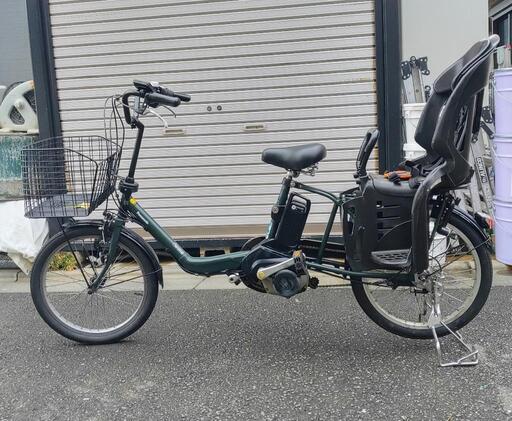 電動アシスト自転車　パナソニック　ギュットミニ　20インチ　Mグリーン　現行タイプバッテリー8.0Ah 充電器付き