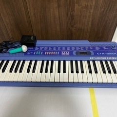 CASIO キーボード✨AC電源🔌マイク🎤付き