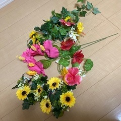造花(ひまわり ハイビスカス)