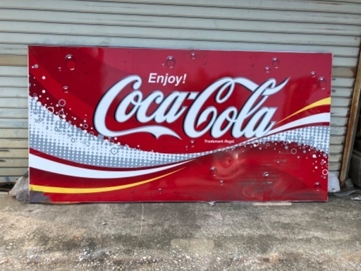 レトロな看板　ファンタ　コーラ　スプライト