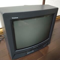 【ネット決済】【美品】SONY トリニトロンテレビ(ブラウン管14型）