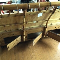 引越　緊急値下　定価40万円　梅里竹芸　健康長椅子ベンチ