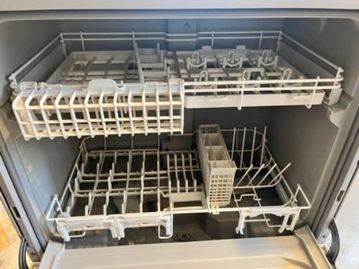 保証期間内】Panasonic NP-TA4-W WHITE 食洗機(専用置台付き