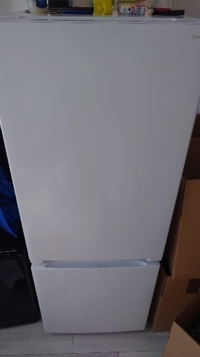 【YAMADA/ヤマダ 2ドア冷蔵庫】 高年式 2021年製  YRZ-F15J 家電 キッチン  冷蔵冷凍庫 右開き 156L