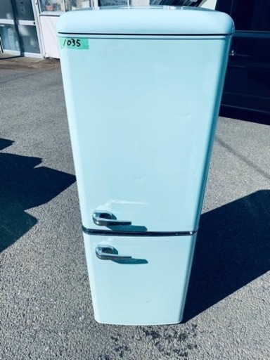 ✨2021年製✨ 1035番 オーヤマ✨冷凍冷蔵庫✨PRR-142D-LG‼️