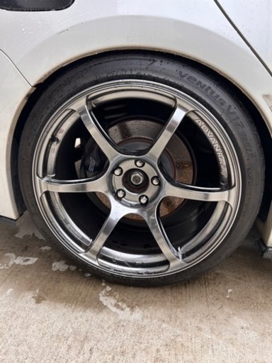 ADVAN RACING RG3 19inch 8.5＋25 2本 (りと) 横浜のタイヤ、ホイールの中古あげます・譲ります｜ジモティーで不用品の処分