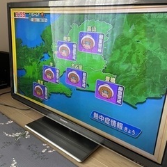 【ネット決済】VIERA 42型プラズマテレビ 2012年製 画...