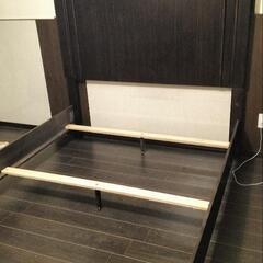ベッドフレーム/一人組立家可/クイーンサイズ　