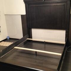 ベッドフレーム/一人組立家可/クイーンサイズ　