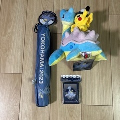 ぬいぐるみ　ポケモン　ラプラス　デッキシールド　スリーブ　プレイ...