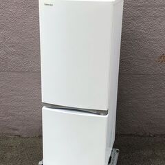 ⑯【税込み】東芝 153L 2ドア 冷蔵庫 GR-R15BS ホワイト 2020年製