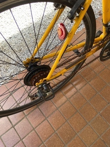 クロスバイク 21 technology CL266クロスバイク 荷台サドルバッグ付き