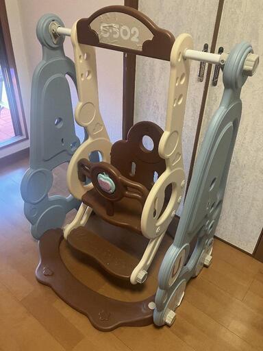 ブランコ （すべり台もプレゼント)ぶらんこ 　子供用　 室内 遊具 大型遊具 おもちゃ キッズ 庭 ガーデン 誕生日プレゼント