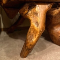 一本木の椅子(2脚)バラ売り不可 ※取りに来ていただける方希望