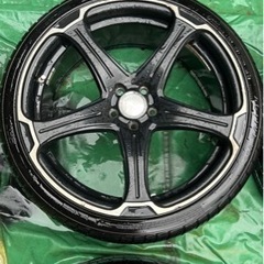 アルジェノン 225/35ZR19 8J+45 5穴 PCD100 ハブ73 M12 19インチアルミ 