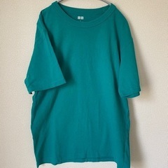 Tシャツ　緑　L ユニクロ