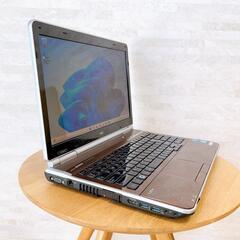 光沢感】最新Windows 11 8月分⑤HDD320GB メモリ4GB NEC ノートパソコン