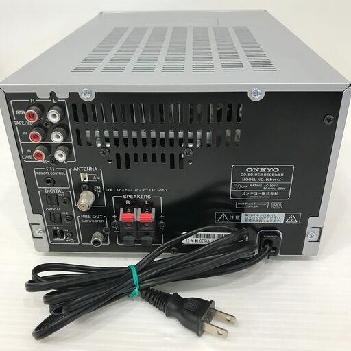 23K402 ジ5 ONKYO オンキョー CD/SD/USBレシーバー NFR-7 システム
