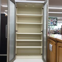 ☆ジモティ割あり☆ パモウナ 食器棚 W60×D51×H205 クリーニング済み 