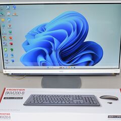 【ネット決済・配送可】中古良品一体型パソコン Windows11...