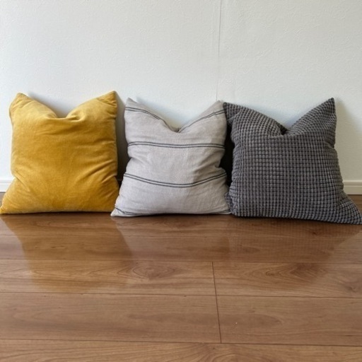 IKEAクッション3点セット