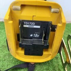 マキタ makita TD172DGXFY インパクトドライバー 18V6.0Ahバッテリー