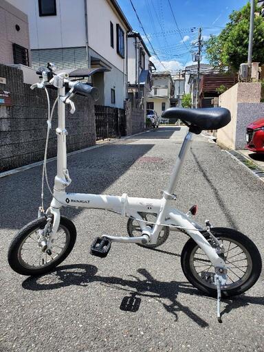 2台セット RENAULT折りたたみ自転車 中古