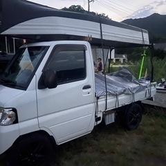 軽トラのキャリア　荷台