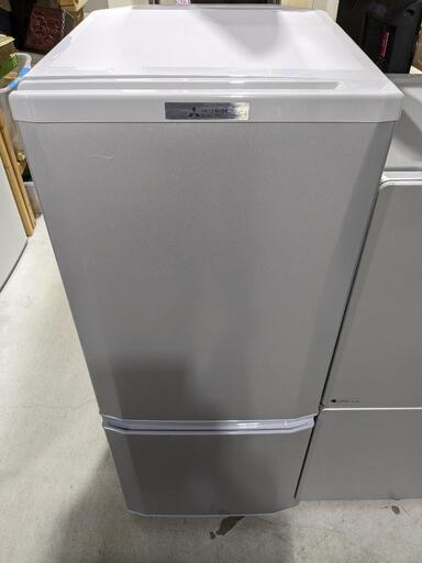 MITSUBISHI 146L 2ドア冷凍冷蔵庫 MR-P15E-S1 2020年製