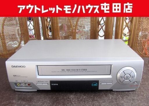 再生動作OK！VHSビデオデッキ DR-28T DAEWOO 大字 札幌市北区屯田