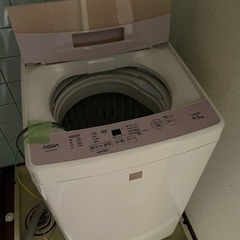 アクア 洗濯機4.5キロ2017年製 倉敷市茶屋町